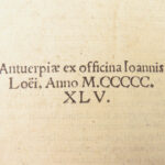 Elucidarius Poeticus – Robert Estienne – 1545 | Mythological Reference