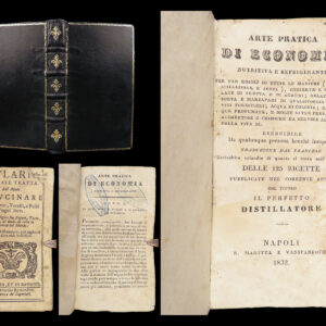 1674 Italian Cookbook –  Epulario | Early Recipes + 1832 Art of Preserving Food