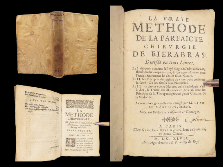 Image of La Vraye méthode de la parfaite chirurgie – Hervé Fierabras – 1647 | Paris Surgery Manual