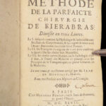 La Vraye méthode de la parfaite chirurgie – Hervé Fierabras – 1647 | Paris Surgery Manual
