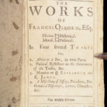 The Works of Francis Osborne – 1682 | Essays | Queen Elizabeth & Advice to Son