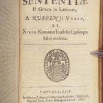 Opuscula Mythologica – Thomas Gale – 1671 | First Edition | Classical Mythology