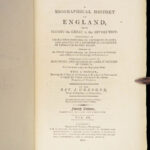 Biographical History of England – James Granger – 1804 | Stunning 7vol Set