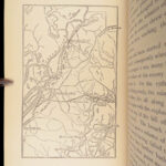 1885 General Ulysses S. Grant 1ed Civil War Memoirs of Union Illustrated MAPS 2v