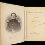 1885 General Ulysses S. Grant 1ed Civil War Memoirs of Union Illustrated MAPS 2v