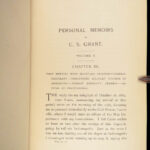 Personal Memoirs of U.S. Grant – Ulysses S. Grant – 1885–86 | First Edition