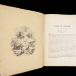 1876 Grimm’s Goblins 1ed Fairy Tales Cruikshank Rumpelstiltskin English Grimm