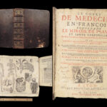Le cours de medecine en François – Louis Guyon – 1671 | Illustrated Anatomy & Botany