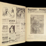 Harper’s Weekly – 1885 | First Edition, Illustrated Folio | Grover Cleveland