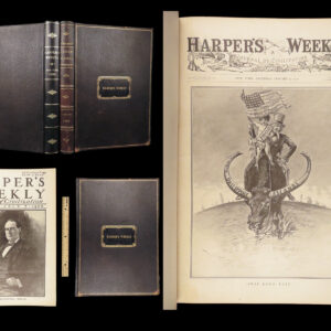 Harper’s Weekly – 1900 | First Edition | Boer War & World’s Fair | 2 vols