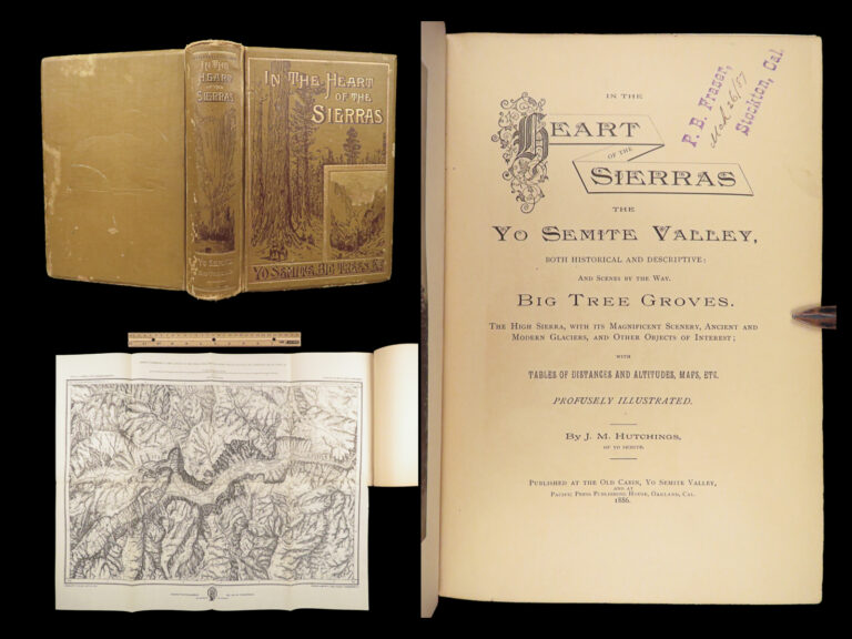 Image of In the Heart of the Sierras – J.M. Hutchings – 1886 | First Edition, Illustrated
