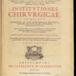 Institutiones Chirurgicae – Lorenz Heister – 1750 | Folding Plates, Anatomy & Surgery Tools