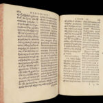 Herodiani De Romanorvm – Herodian – 1563 | Greek & Latin Parallel, Poliziano