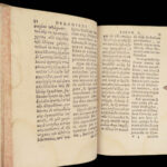 Herodiani De Romanorvm – Herodian – 1563 | Greek & Latin Parallel, Poliziano