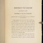 Herrmann the Magician – H.J. Burlingame – 1897 | First Edition, Illustrated Magic Tricks