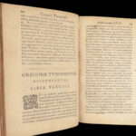 Historiae Francorum – Gregory of Tours – 1610 | Ten Books of Histories