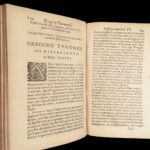 Historiae Francorum – Gregory of Tours – 1610 | Ten Books of Histories
