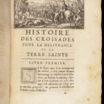 Histoire des croisades – Louis Maimbourg – 1675 | First Edition, 1st Crusade