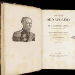Histoire de Napoléon – Paul de Ségur – 1826 | Fine Set with Maps & Portraits