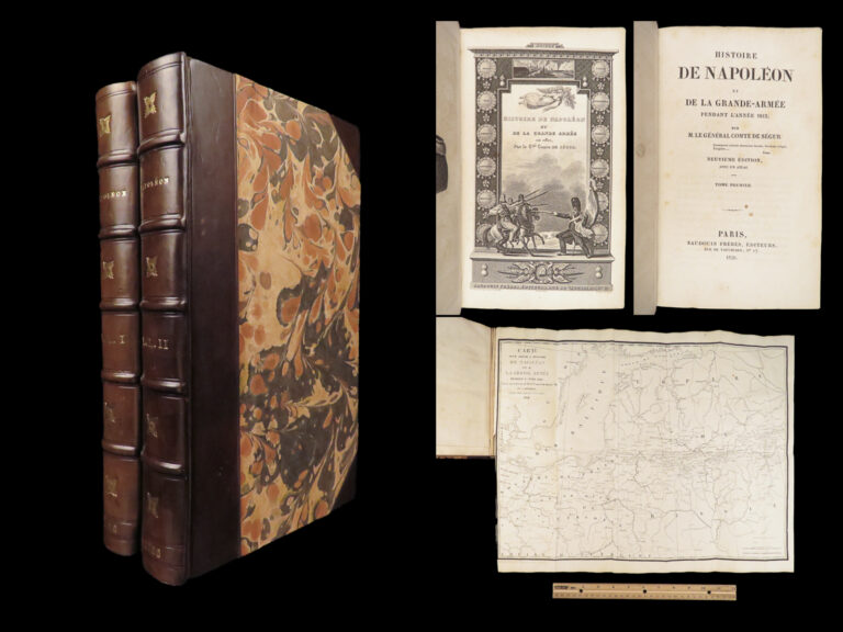 Image of Histoire de Napoléon – Paul de Ségur – 1826 | Fine Set with Maps & Portraits