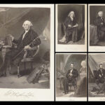 1876 History of United States Spencer Americana 4v Alonzo Chappell ART