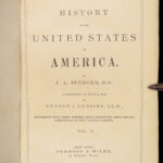 1876 History of United States Spencer Americana 4v Alonzo Chappell ART