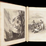 1876 History of United States Spencer Americana 4v Alonzo Chappell ART
