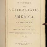 1876 History of United States Spencer Americana 4v Alonzo Chappell ART