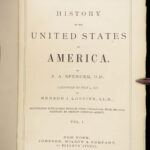 1876 History of United States Spencer Americana 4v Alonzo Chappell ART