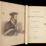 Institutes of the Christian Religion – John Calvin – 1845 | Calvin Translation Society Edition