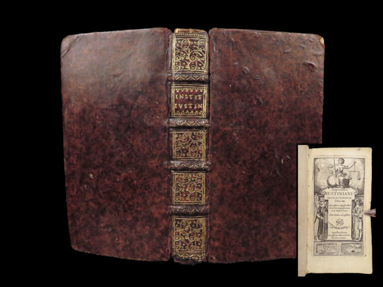 Image of Institutiones – Justinian – 1641 | Roman Law Digest, Corpus Juris Civilis