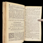 Institutiones – Justinian – 1641 | Roman Law Digest, Corpus Juris Civilis