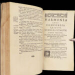Harmonia Sive Concordia – Bernard Lamy – 1689 | First edition | Controversy, Maps