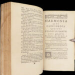 Harmonia Sive Concordia – Bernard Lamy – 1689 | First edition | Controversy, Maps