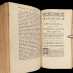 Harmonia Sive Concordia – Bernard Lamy – 1689 | First edition | Controversy, Maps