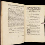 Harmonia Sive Concordia – Bernard Lamy – 1689 | First edition | Controversy, Maps