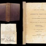 Voyages of Americus Vespucius – Lester – 1852 | Includes Toscanelli-Columbus Letters