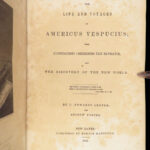 Voyages of Americus Vespucius – Lester – 1852 | Includes Toscanelli-Columbus Letters