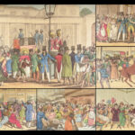 Real Life in London – Pierce Egan – 1821 | First Edition, 2 Volumes, Color Plates