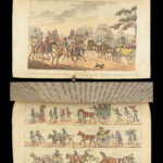 Real Life in London – Pierce Egan – 1821 | First Edition, 2 Volumes, Color Plates