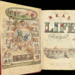 Real Life in London – Pierce Egan – 1821 | First Edition, 2 Volumes, Color Plates