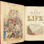 Real Life in London – Pierce Egan – 1821 | First Edition, 2 Volumes, Color Plates