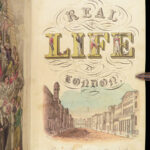 Real Life in London – Pierce Egan – 1821 | First Edition, 2 Volumes, Color Plates