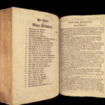 Biblia – Holy Bible – 1736 | Martin Luther Translation, Enormous Basel Folio