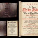 Biblia – Holy Bible – 1778 | Martin Luther Translation, Basel Folio, Woodcuts