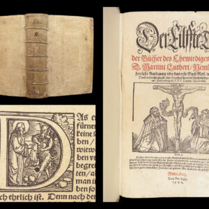 Genesis commentary – martin luther – 1572 | huge german folio in vellum
