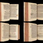 Genesis Commentary – Martin Luther – 1572 | Huge German Folio in Vellum