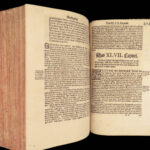 Genesis Commentary – Martin Luther – 1572 | Huge German Folio in Vellum