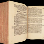 Genesis Commentary – Martin Luther – 1572 | Huge German Folio in Vellum