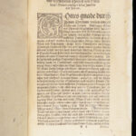 Genesis Commentary – Martin Luther – 1572 | Huge German Folio in Vellum